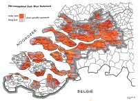 Overzicht van de overstroomde gebieden Overzicht van de overstroomde gebieden